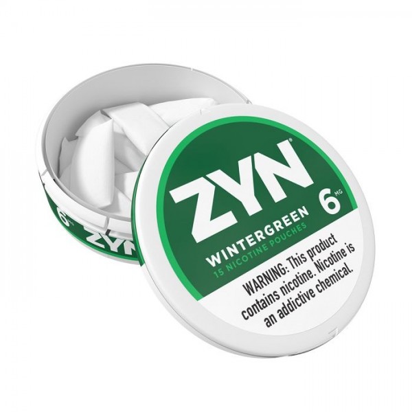 Buy ZYN Wintergreen 6MG Nicotine Pouches Online - Fast Shipping